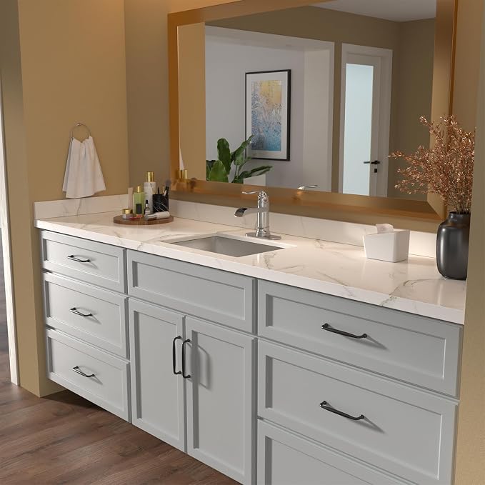 Lordear Undermount Bathroom Sink Stainless Steel - Lordear 18x13x5 Inch Vanity Bathroom Sinks Rectangle Under Couter Stainless Steel Lavatory Sink Basin with Drain