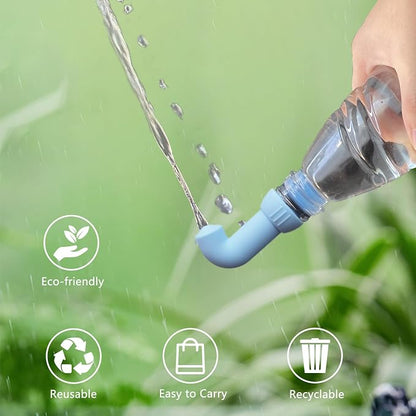 3 Pack Portable Bidet for Toilet, Travel, Hiking, Camping, Compatible with Every Bottle, Shattaf Bidet Sprayer