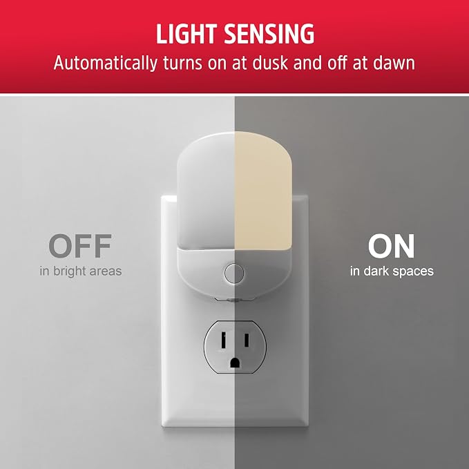 Energizer LED Color-Changing Plug in Night Light, Red, Green, Blue, Purple | Auto-On RGB Nightlight Plug into Wall for Kids, Adults, Girls, Boys, Toddlers, Bedroom, Bathroom, Hallway, 81567