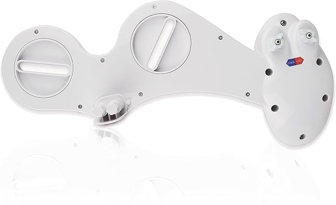 Serenelife Bathroom Bidet Seat Attachment - Fresh & Hot Water Adjustable Function with Plastic Sprayer for Full Cleaning - Standard Non-Electric Mechanical Self Clean Personal Hygiene