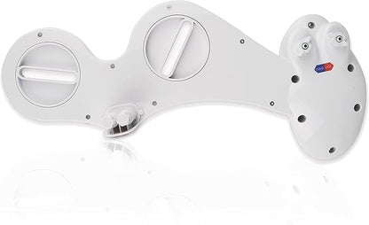 Serenelife Bathroom Bidet Seat Attachment - Fresh & Hot Water Adjustable Function with Plastic Sprayer for Full Cleaning - Standard Non-Electric Mechanical Self Clean Personal Hygiene
