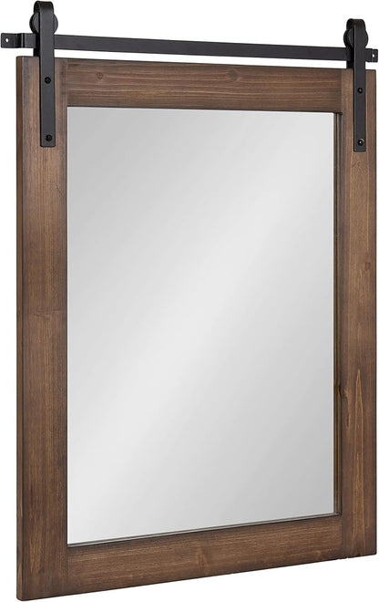 Kate and Laurel Cates Farmhouse Wall Mirror