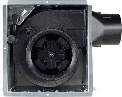 Broan-NuTone 791LEDM Ventilation Fan with LED Light and Roomside Installation, ENERGY STAR Certified, 110 CFM, 1.5 Sones, White