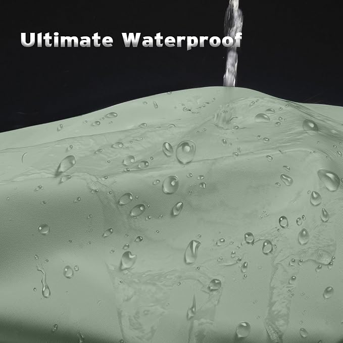 Titanker Waterproof Shower Curtain Liner Fabric, Sage Green Shower Curtain Liner with Magnets, Cloth Shower Liner Soft, Lightweight, Machine Washable, 70 x 72 Inches