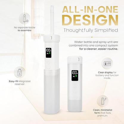 Portable Rechargeable Bidet for Travel Electric Waterproof Handheld Travel Bidet Sprayer, Personal Hygiene Cleaner for Women Men and Baby Care
