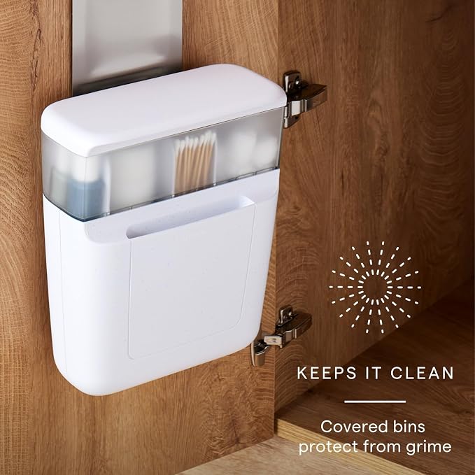 YouCopia DoorStash Toiletry Organizer, Hanging Cabinet Bathroom Storage