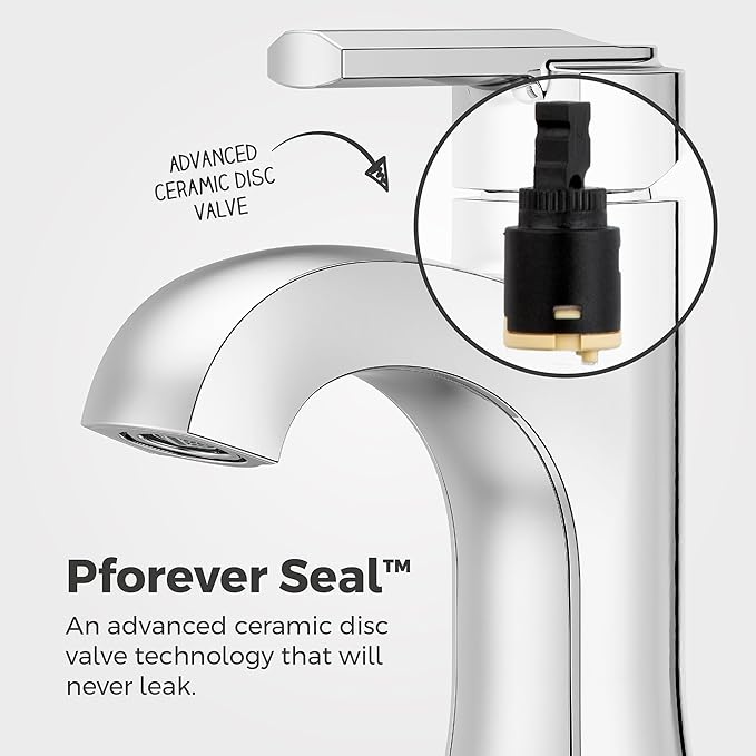 Pfister Vaneri Single Control Lavatory Faucet in Polished Chrome