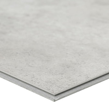 MSI Rivello 12 in. x 24 in. Luxury Vinyl Flooring, Rigid Core Planks, LVT Tile, Waterproof LVT, Wood Grain Finish, 12 MIL Wear Layer, 5 mm Thick, 19.37 sq. ft./Case, Mountains Gray