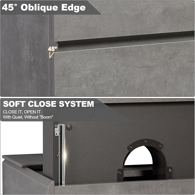 Wall Mounted 30 Inch Bathroom Vanity with Sink, Floating Vanity Bathroom, Single Sink Bathroom Vanity, 2 Drawers, Resin Integrated Sink (Dark Birch)