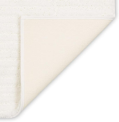 Mohawk Home Sanctuary Casual Solid White 2' X 3' 4" Bath Mat Perfect for Bathroom