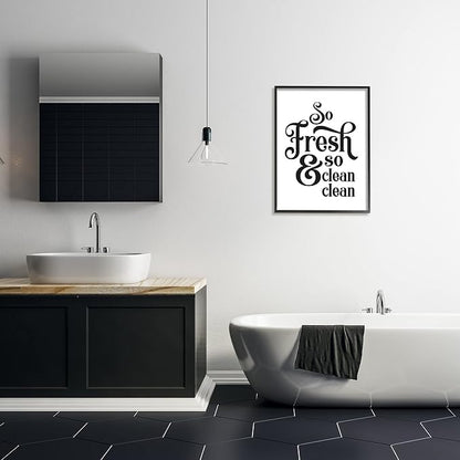 Laundry Room Humor Phrase Plaid, 24 x 30 Inch Framed Giclée Print