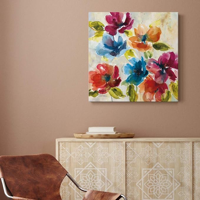 Renditions Gallery Color My World Wall Art, Premium Gallery Wrapped Canvas Decor, Ready to Hang, 10 in H x 10 in W, Made in America Print