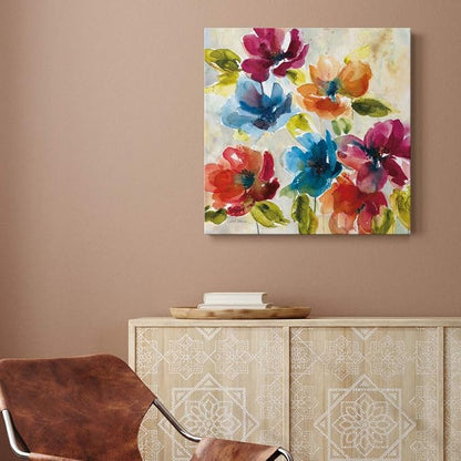 Renditions Gallery Color My World Wall Art, Premium Gallery Wrapped Canvas Decor, Ready to Hang, 10 in H x 10 in W, Made in America Print