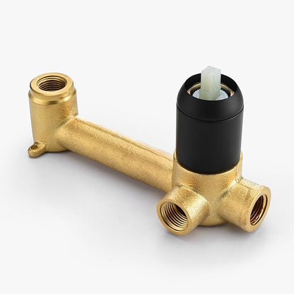 SUMERAIN Matte Black Wall Mount Bathroom Sink Faucet Modern Lavatory Vessel Faucet Single Handle