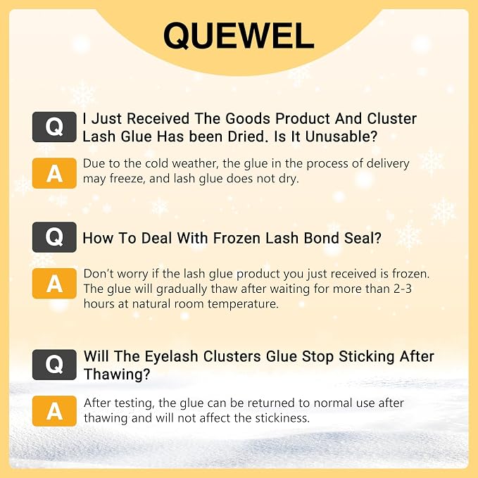 QUEWEL DIY Eyelash Extensions Kit, Lash Clusters 144 Pcs, Clusters Eyelash | Applicator Tool, Super Hold Cluster Lashes Bond and Seal, Clusters Lash Glue Remover Easy to Apply at Home(S012-Kit)