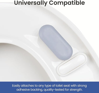 LUXE Bidet Universal Non-Slip Toilet Seat Bumpers, 4 Piece | Strong Adhesive