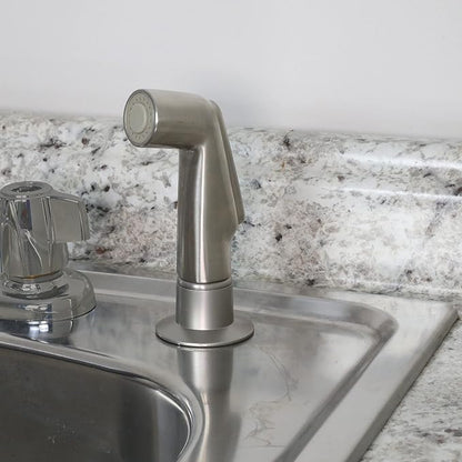 DANCO Kitchen Sink Side Spray Head, Brushed Nickel, 1-Pack (89270)