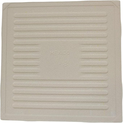 Sunflower Yellow Ceramic Tile 4.25 in Vintage Subway Square Shower Bathroom Kitchen Backsplash Mosaic Arts Crafts 10 Piece Pack