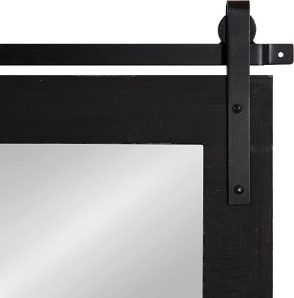 Kate and Laurel Cates Farmhouse Wall Mirror