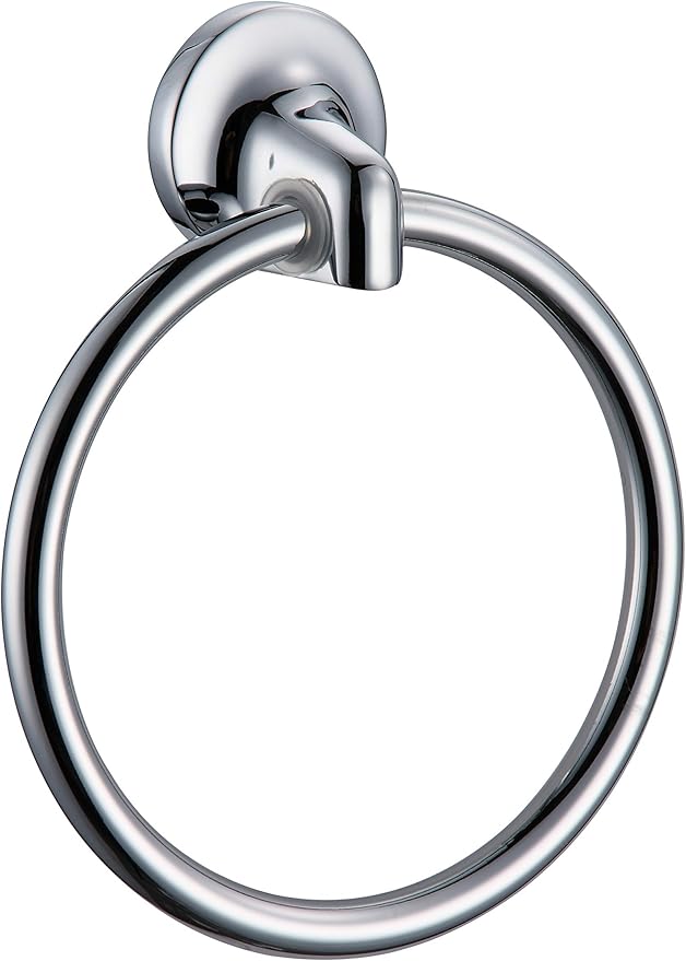 Design House 188672 Alta Bay 4-Piece Bathroom Accessory Kit, Polished Chrome