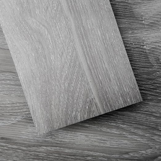 Art3d 36-Pack Wood Texture Peel and Stick Vinyl Flooring Tiles, Light Grey | 18 & 54 sq.ft Options, Rigid Surface Hard Core, Waterproof, Self-Adhesive, Impact Resistant, Fit Indoor Household Spaces