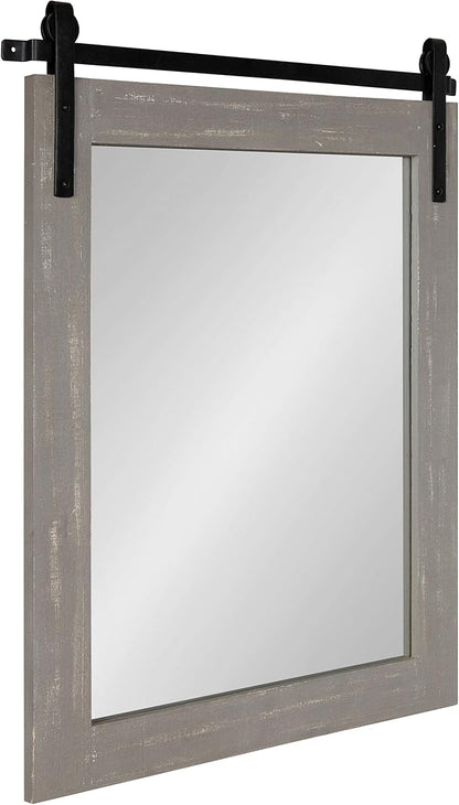 Kate and Laurel Cates Farmhouse Wall Mirror