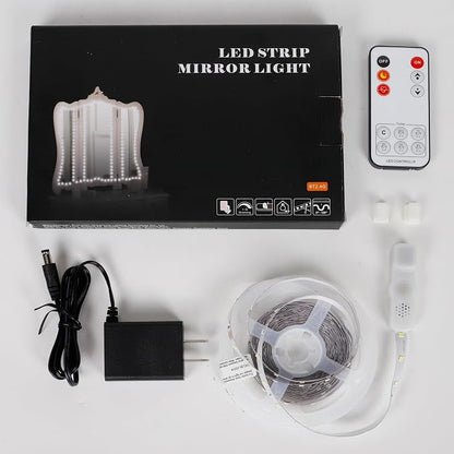 Led Vanity Mirror Lights Kit, ViLSOM 13ft/4M 240 LEDs Make-up Vanity Mirror | Mirror Light for Vanity Makeup Table Set with Dimmer and Power Supply, Mirror not Included