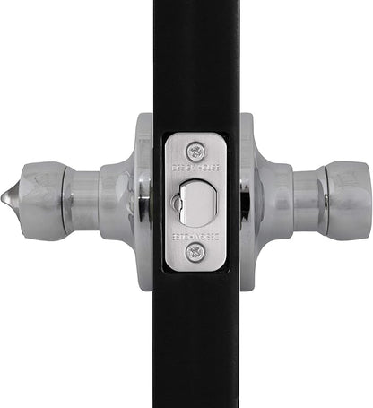 Design House Springdale Polished Chrome Door Handle - Privacy Door Levers for Bedrooms and Bathrooms, Interior Door Handles, 779009