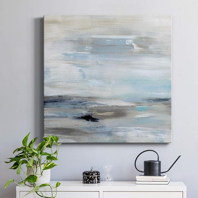 Renditions Gallery Gulf StreamWall Art, Premium Gallery Wrapped Canvas Decor, Ready to Hang, 40 in H x 40 in W, Made in America Print