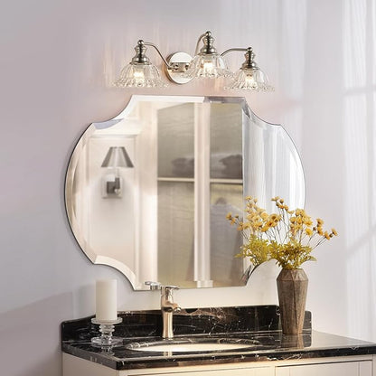 Brushed Nickel Bathroom Vanity Light Fixture 3 Light Vanity Lights for Bathroom Vanity Light Fixtures