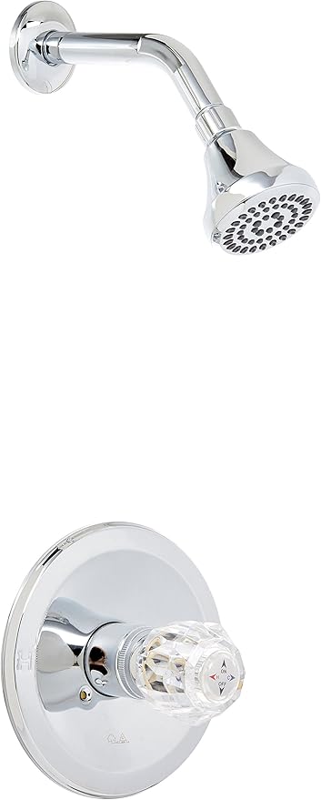 Homewerks 10-B1SACHB Single Handle Shower Faucet, Chrome