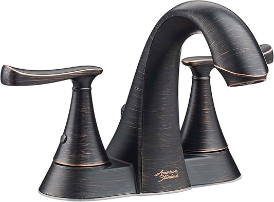American Standard 7413201.278, Chatfield 4-Inch Centerset 2-Handle Bathroom Faucet 1.2 GPM, Legacy (Oil Rubbed) Bronze