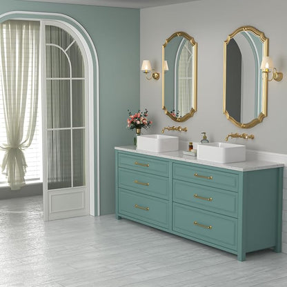 Rectangular Vessel Sink White | Beslend 16"x12" Bathroom Sink Ceramic Porcelain Above Counter Modern Art Sink