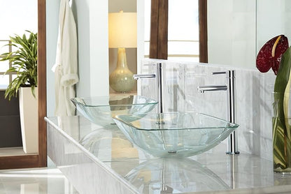 Moen 6192BN Align One-Handle Single Hole Modern Vessel Sink Bathroom Faucet, Brushed Nickel