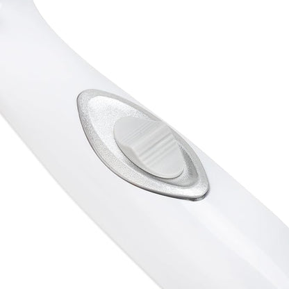 Camco RV Shower Head - Features Convenient On/Off Switch & 5 Different Spray Patterns - Designed to Conserve Potable Water - Simple to Clean w/Rubber Spray Tips - White (43711) | Conserves potable water, rubber tips for easy cleaning, 4 in diameter, 9 ...