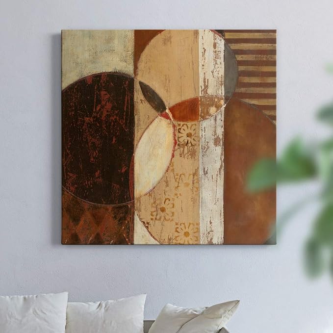 Renditions Gallery Relax and Soak Wall Art, Premium Gallery Wrapped Canvas Decor, Ready to Hang, 32 in H x 32 in W, Made in America Print
