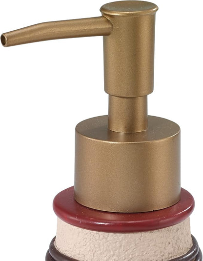 Avanti Linens - Soap Dispenser/Lotion Pump, Decorative Home Decor (Navajo Dance Collection)