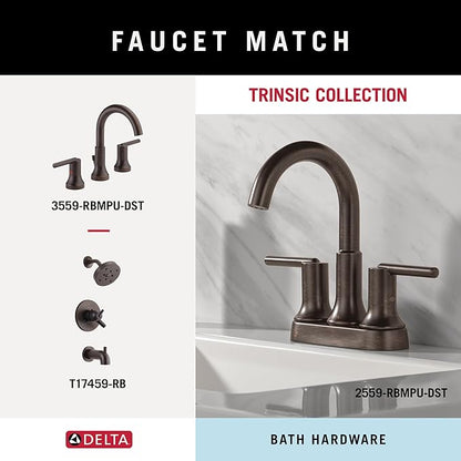 Delta 75930-RB Trinsic 30 in. Wall Mount Towel Bar Bath Hardware Accessory in Venetian Bronze