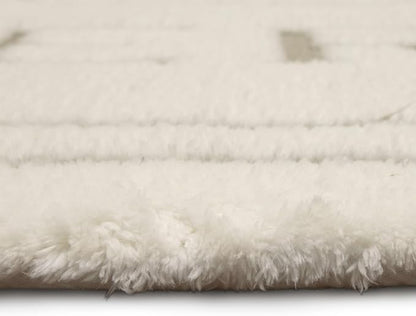 Mohawk Home Hers Casual Novelty; Solid Ivory 1' 5" X 2' Bath Mat Perfect for Bathroom