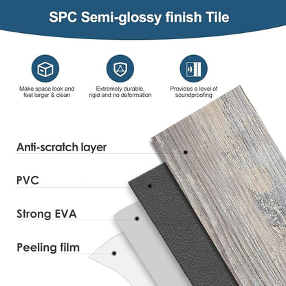 Yipscazo Peel and Stick backsplash 3 x 6 Inches 3D PVC Backsplash Wall Tile, Stick on Backsplash Tile for Kitchen Bathroom, Laundry Room, Fireplace(Light Wood, 32 Pieces)