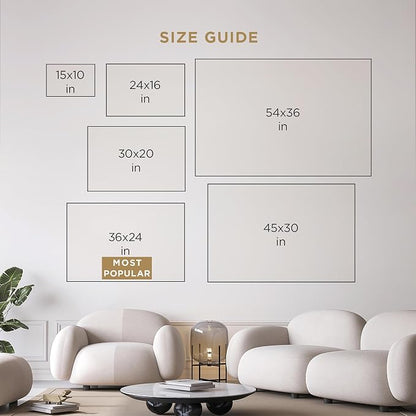 The Oliver Gal Artist Co. Typography and Quotes Contemporary Canvas Art - Couture Road Sign Rococo Gold, Wall Art for Living Room, Bedroom, and Bathroom, 24 in x 16, White and Gold Home Decor