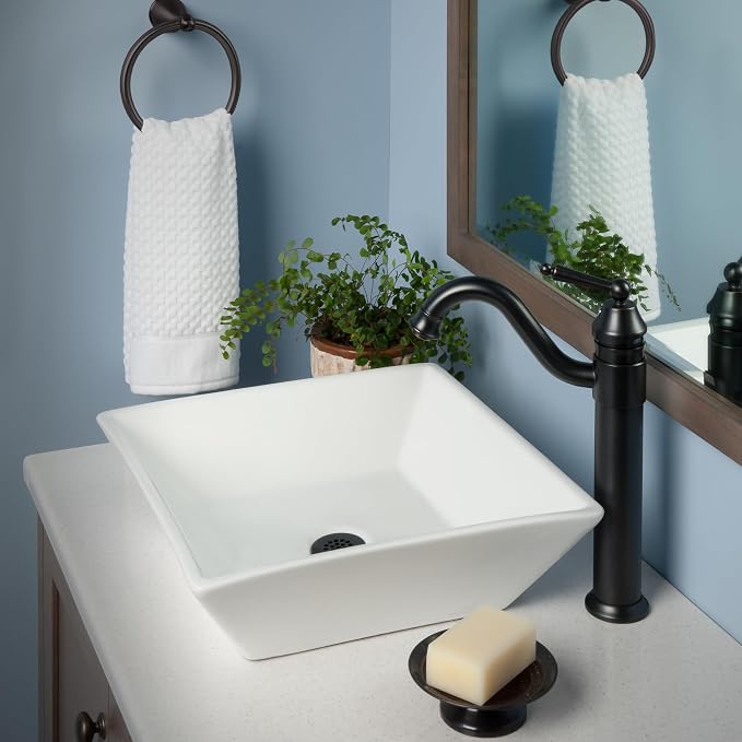 Vessel Sink Strainer Drain, Oil rubbed bronze (STD-ORB)