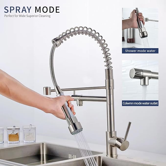 Kitchen Sink 30 Inch Drop In Kitchen Sink With Faucet Modern Stainless Steel Sink Top Mount Workstation Single Bowl Kitchen Sinks