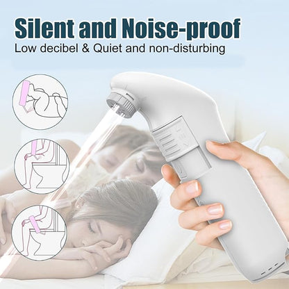 Electric Portable Bidet for Travel,Large Handheld Bidet Sprayer with 2.5L Peri Bottle,High Pressure Rechargeable,Portable Bidet for Women Men,Toilet Butt Washer,shatafa,Camping Outdoor