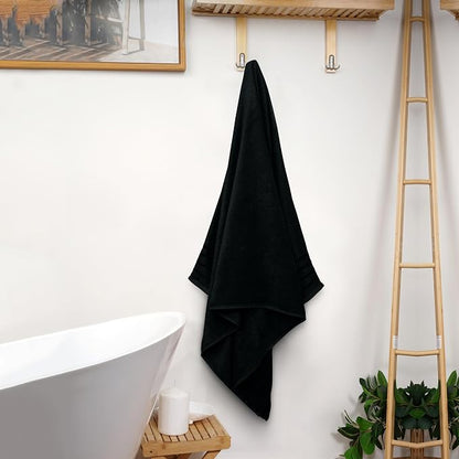 Avalon Towels Bath Towels Set of 4, Size 30 x 60 Inches, Highly Soft and Absorbent, Quick Drying, Lightweight, Perfect for Daily Use