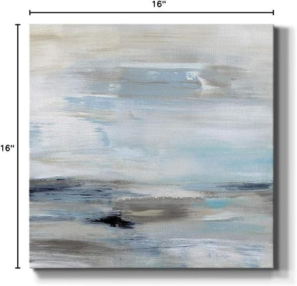 Renditions Gallery Gulf StreamWall Art, Premium Gallery Wrapped Canvas Decor, Ready to Hang, 16 in H x 16 in W, Made in America Print