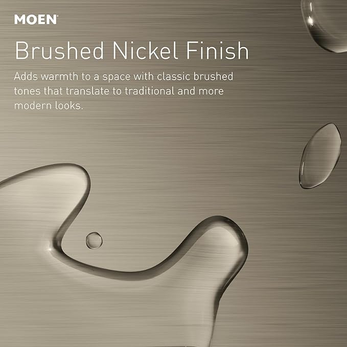 Moen Commercial Classic Posi Temp Shower System with Handheld for Bathroom, Valve Required, Brushed Nickel Finish, T8342EP15CBN