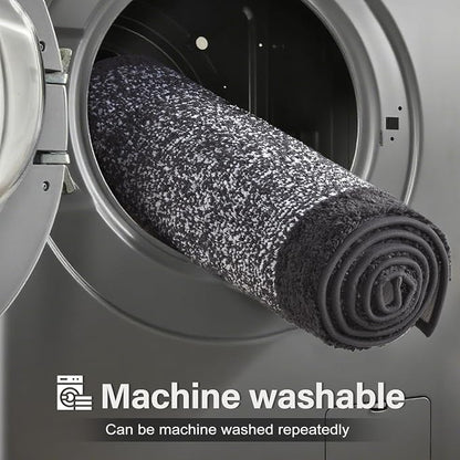 36x24 Large Bathroom Rugs Washable Non Slip, Dark Grey Bath Mat for Bathroom Floor Tub, Soft Absorbent Quick Dry Mats for Shower, Bathtub,Home Decor