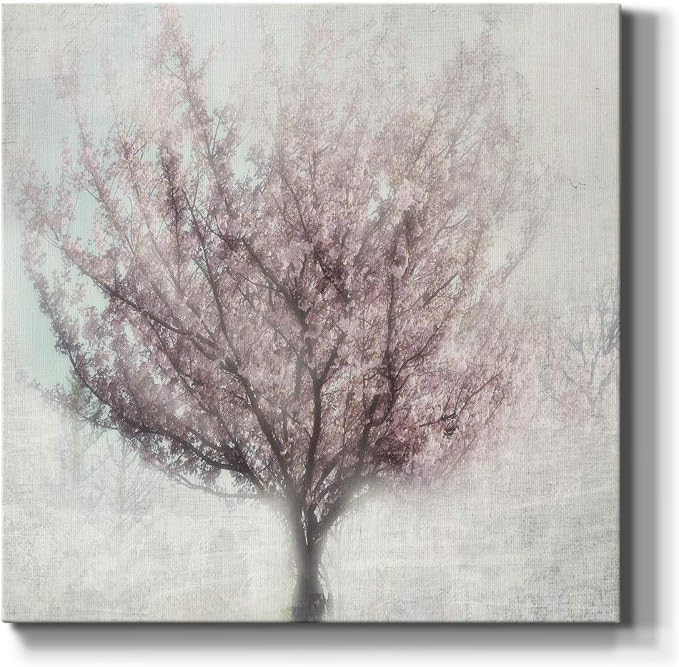 Renditions Gallery Blossoms of Spring Wall Art, Premium Gallery Wrapped Canvas Decor, Ready to Hang, 40 in H x 40 in W, Made in America Print