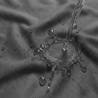 Waterproof Fabric Shower Curtain Liner, TPU Coated, PEVA-Free & Odorless, Hotel Quality, 3 Magnets, Rust-Proof Metal Grommets, Machine Washable, Grey, 60x72 Inch